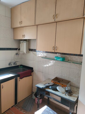 Kitchen in 1 BHK Apartment at Mahim West – for Rent