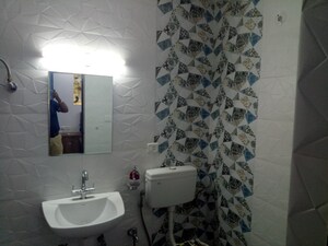 Bathroom in 2.5 BHK Apartment at Gaurs Siddhartham, Siddharth Vihar – for Sale
