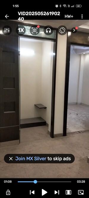 Building Lobby in 3 BHK Builder Floor at New Rajdhani Enclave – for Sale