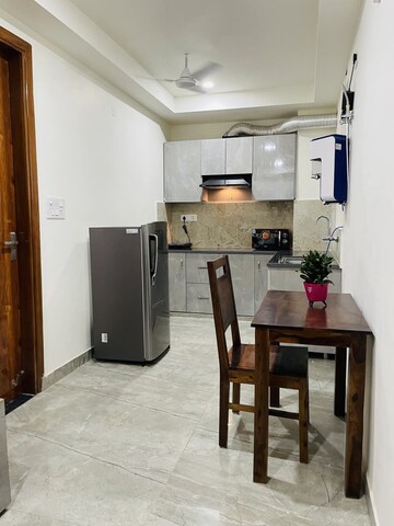 Kitchen in Studio Builder Floor at Sector 21 – for Rent