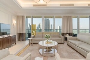 Living Room in 4 BHK Apartment at Sector 82a – for Sale