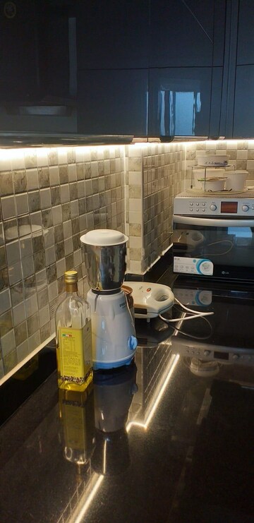 Kitchen in 2 BHK Apartment at Vajram Elina, Thanisandra Main Road – for Sale