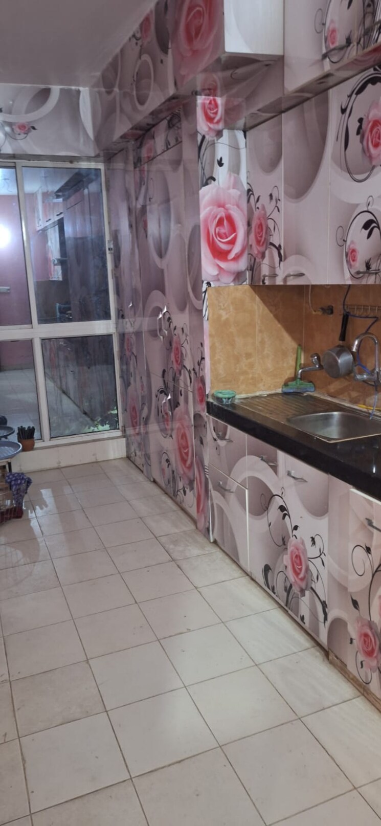 Kitchen, boring road 3 Bedroom 1600 Sq.Ft. Apartment In Boring Road Patna 8724812
