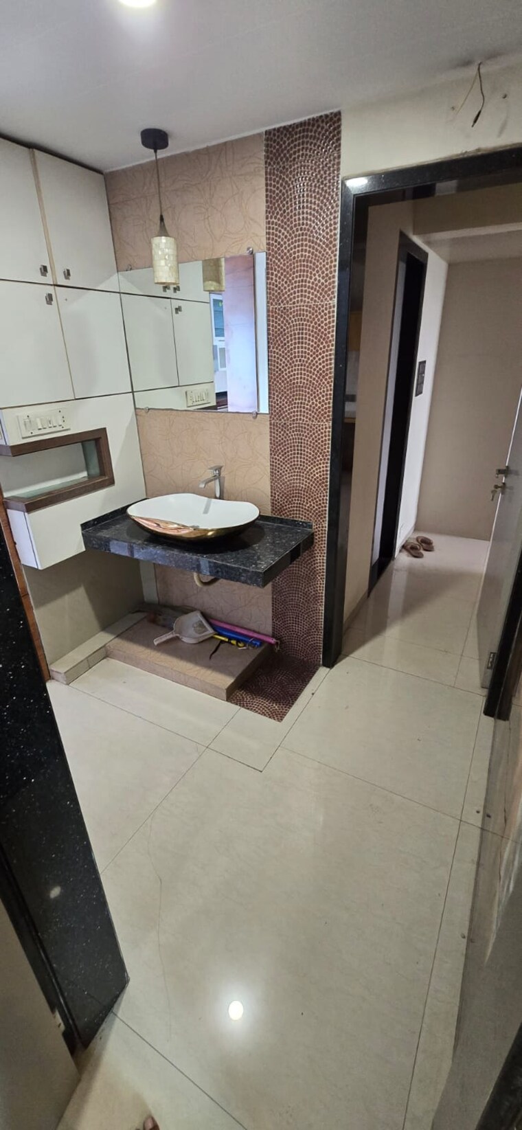 Master Bedroom, shah-chheda-mahavir-ornate 3 Bedroom 950 Sq.Ft. Apartment In Kopar Khairane Navi Mumbai 8724917