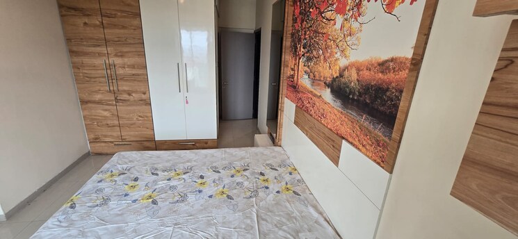 Bedroom, shah-chheda-mahavir-ornate 3 Bedroom 950 Sq.Ft. Apartment In Kopar Khairane Navi Mumbai 8724917