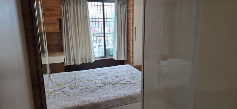 Bedroom, shah-chheda-mahavir-ornate 3 Bedroom 950 Sq.Ft. Apartment In Kopar Khairane Navi Mumbai 8724917