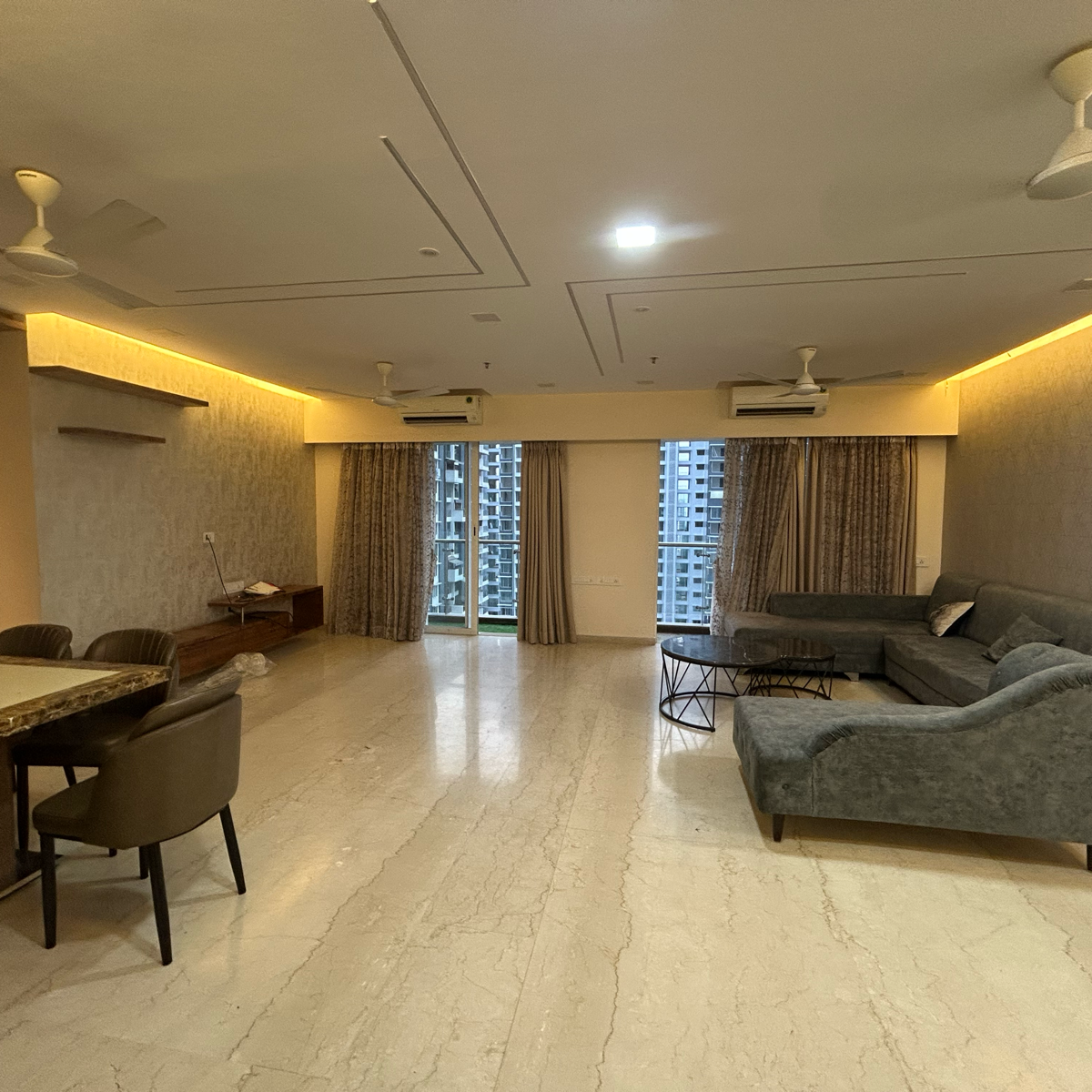 5 BHK + Pooja Room Apartment For Rent in Courtyard by Narang Realty and The Wadhwa Group