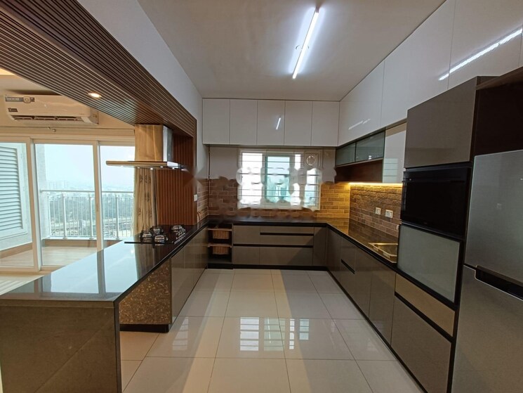 Kitchen, lnt-raintree-boulevard 4 Bedroom 1935 Sq.Ft. Apartment In Hebbal Bangalore 8725023