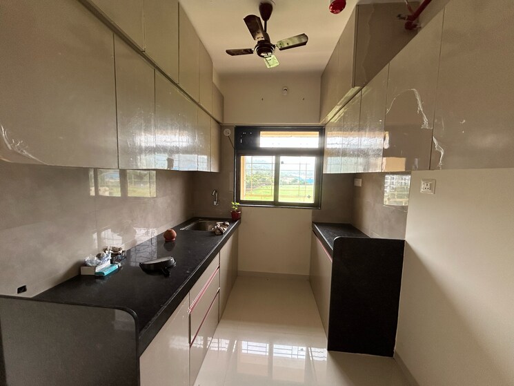 Kitchen, km-horizon-exotica 1 Bedroom 386 Sq.Ft. Apartment In Anand Nagar Thane 8725040