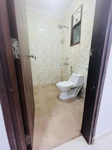 Bathroom in 2 BHK Builder Floor at Freedom Fighters Enclave – for Rent