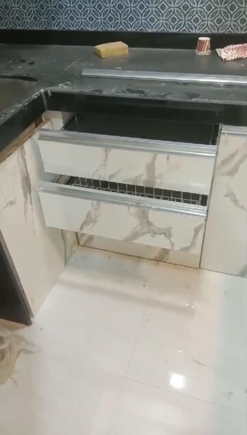 Kitchen in 1.5 BHK Apartment at Godrej Emerald, Ghodbunder Road – for Rent