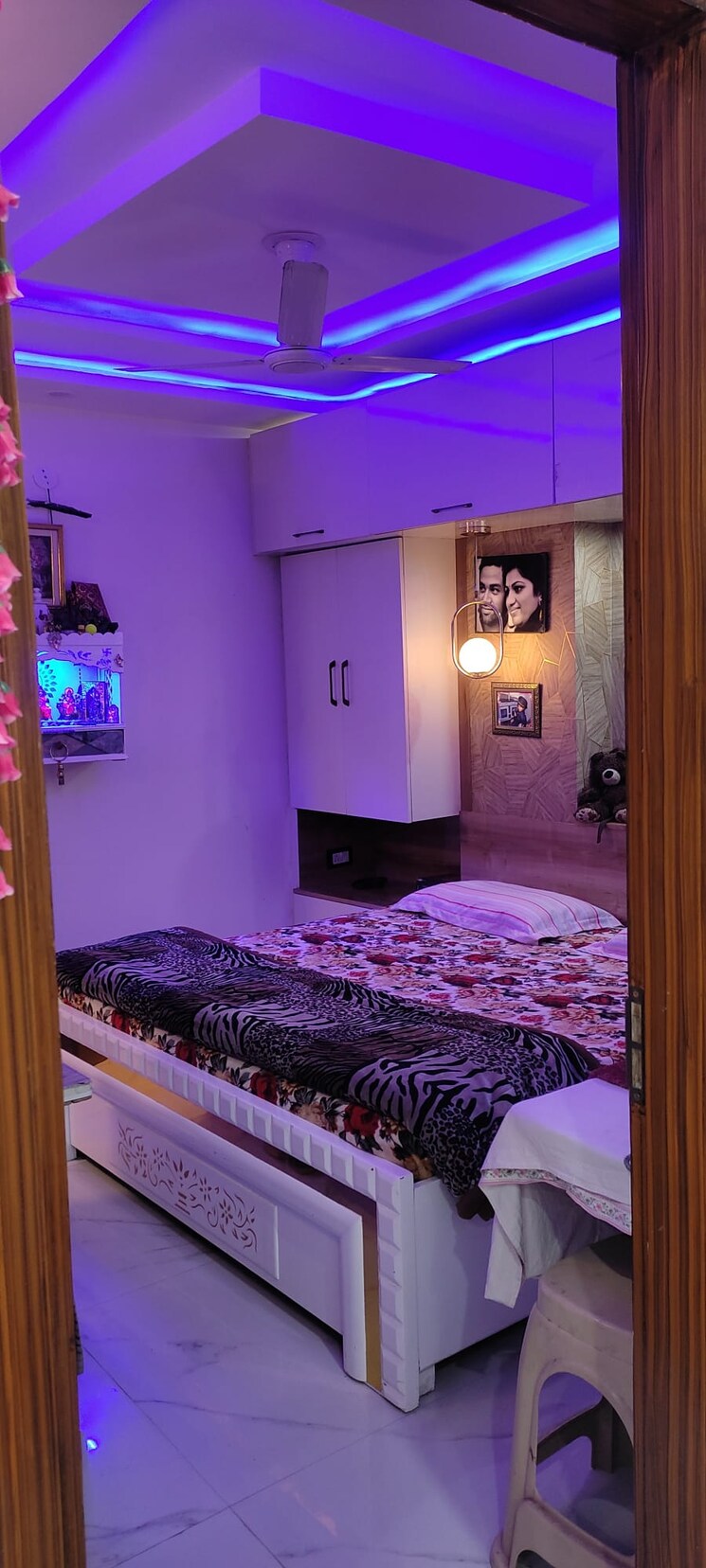 Bedroom, dwarka mor 3 Bedroom 910 Sq.Ft. Builder Floor In Dwarka Mor Delhi 8725389