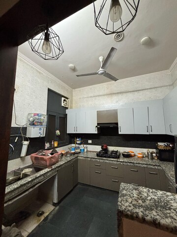Kitchen in 4 BHK Builder Floor at Greater Kailash I – for Rent