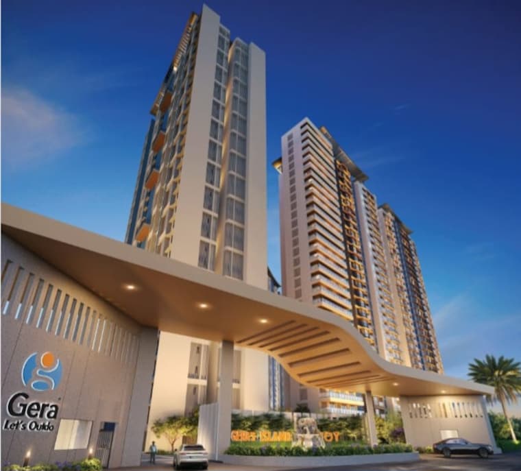 Exterior View, gera-island-of-joy 3 Bedroom 1513 Sq.Ft. Apartment In Kharadi Pune 8725517