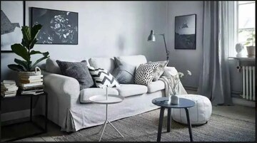 Living Room in 2 BHK Apartment at Lodha Corinthia, Bhandup West – for Sale