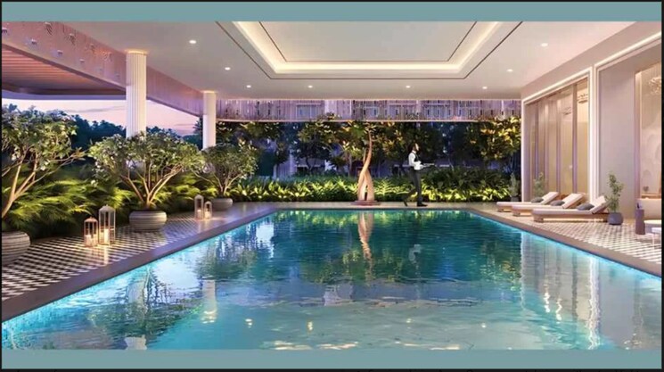 Swimming Pool, lodha-corinthia 2 Bedroom 780 Sq.Ft. Apartment In Bhandup West Mumbai 8725352