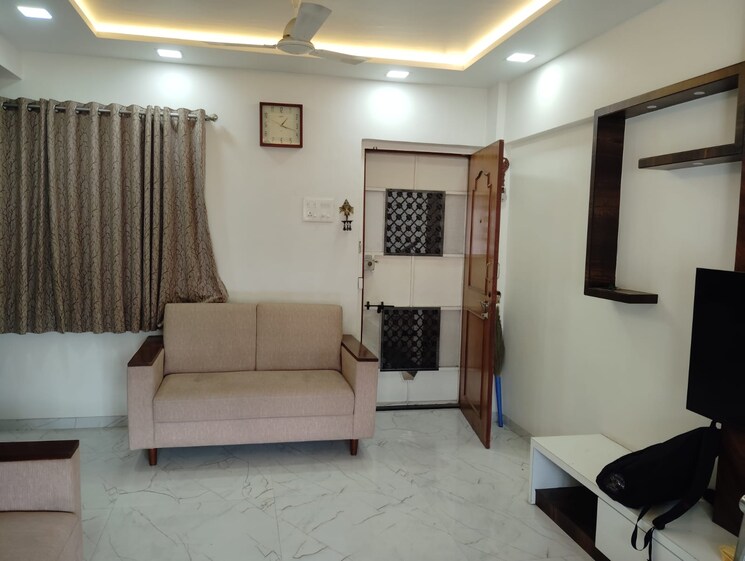 Living Room, mandake-anubhav 2 Bedroom 1050 Sq.Ft. Apartment In Kothrud Pune 8725414