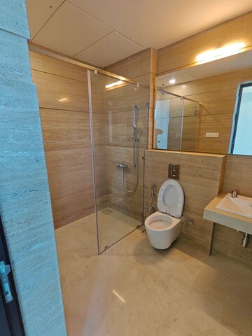 Bathroom in 3 BHK Apartment at Raheja Imperia, Worli – for Rent