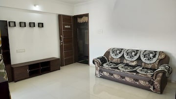 Living Room in 3 BHK Apartment at Kiran Sparsh, Baner – for Rent