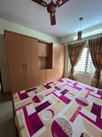 Bedroom in 3 BHK Apartment at Inner Spaces Leafy Block, Kasavanahalli – for Rent