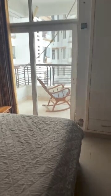 Bedroom in 4 BHK Apartment at Ramprastha Pearl Court, Vaishali Sector 7 – for Rent