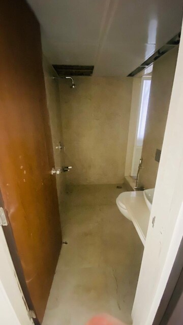 Bathroom in 1.5 BHK Apartment at Dosti West County, Balkum Pada – for Rent