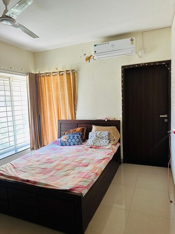 Bedroom in 3 BHK Apartment at Shree Bal Kapil Akhila, Baner – for Rent