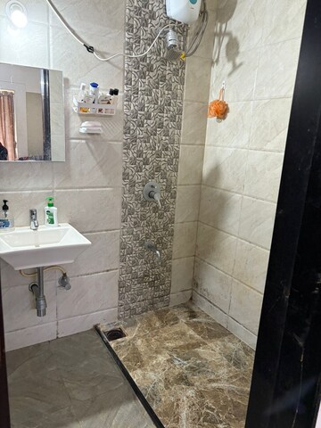 Bathroom in 3 BHK Apartment at Shree Bal Kapil Akhila, Baner – for Rent