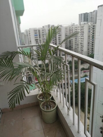 Balcony in 2 BHK Apartment at Vasu Fortune Residency, Raj Nagar Extension – for Rent