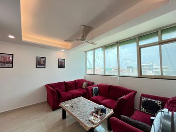 Living Room in 3 BHK Builder Floor at Saket – for Rent