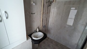 Bathroom in 3 BHK Apartment at Bajaj Enchante Panchsheel CHS, Andheri West – for Rent