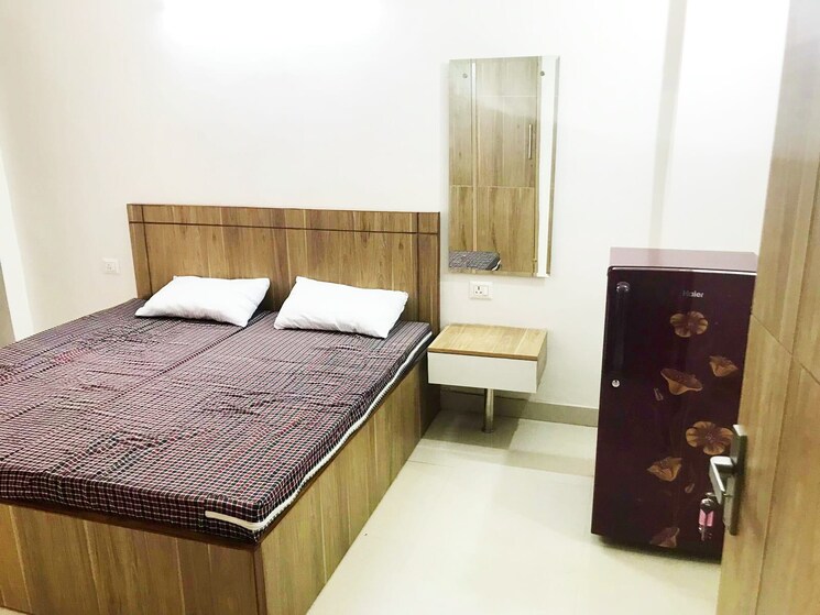 Bedroom, sector 28 1 RK 500 Sq.Ft. Builder Floor In Sector 28 Gurgaon 8720879