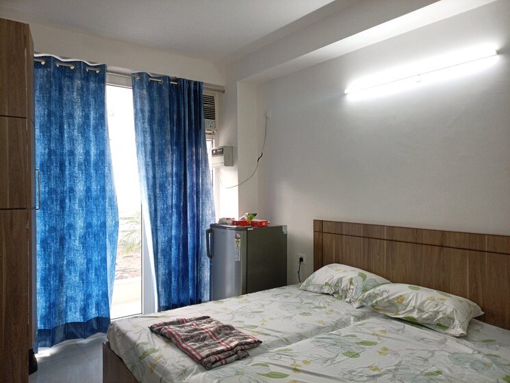 Bedroom, sector 28 1 RK 500 Sq.Ft. Builder Floor In Sector 28 Gurgaon 8720879