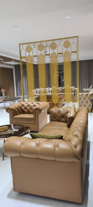 Living Room in 5 BHK Apartment at Vesu – for Sale