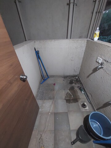 Bathroom in 3 BHK Apartment at Yash Twin Tower, Baner – for Rent