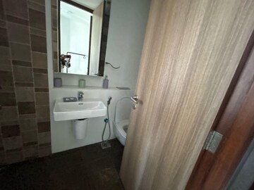 Bathroom in 2 BHK Apartment at Lodha Parkside, Worli – for Rent