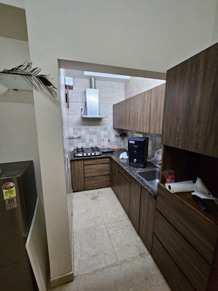 Kitchen, lajpat nagar ii 2 Bedroom 900 Sq.Ft. Builder Floor In Lajpat Nagar ii Delhi 8726575