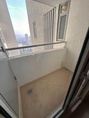 Balcony in 2 BHK Apartment at Piramal Vaikunth, Balkum Pada – for Rent