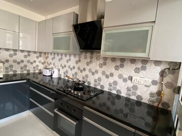 Kitchen in 3 BHK Apartment at Gaur Saundaryam, Tech Zone 4 Greater Noida – for Sale