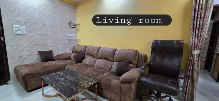 Living Room, sugandh-chs 2 Bedroom 1000 Sq.Ft. Apartment In Kopar Khairane Navi Mumbai 8726736