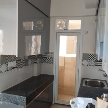 Kitchen in 2 BHK Apartment at Signature The Serenas, Sohna Sector 33 – for Rent