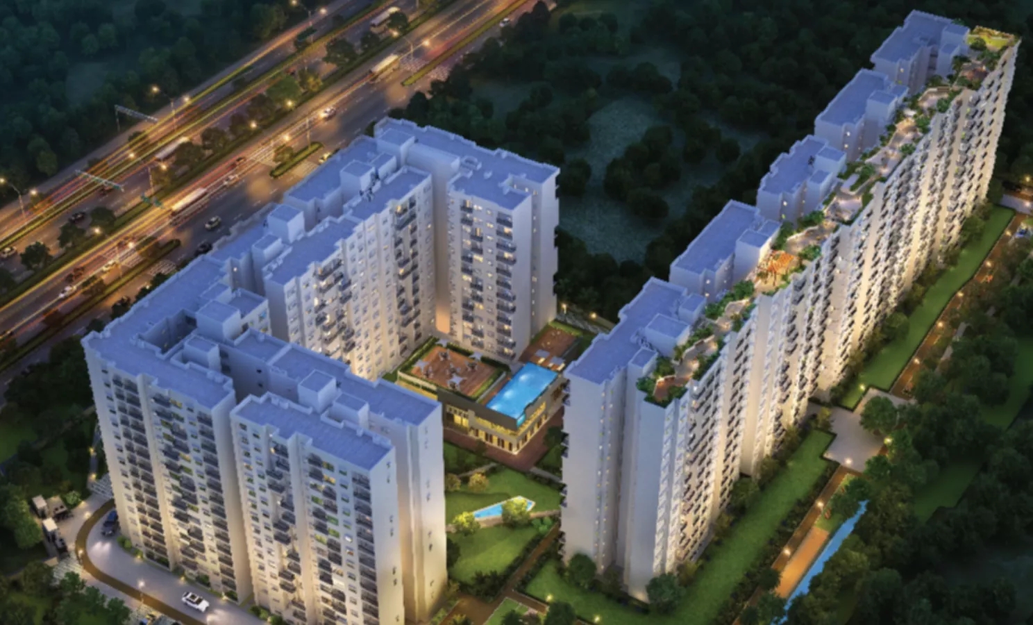 2 BHK + Pooja Room Apartment For Sale in Godrej Avenues