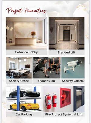 Floor Plan in 2 BHK Apartment at AP Orca Heights, Malad West – for Sale