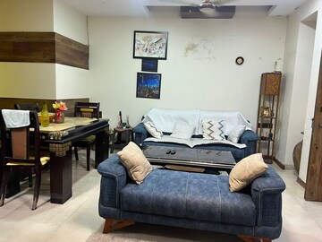 Living Room in 3 BHK Penthouse at Yash Evershine, Malad West – for Rent