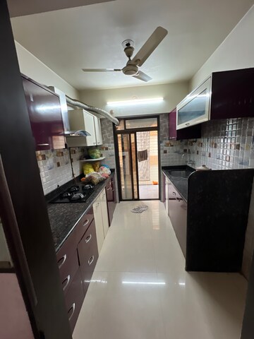 Kitchen in 2 BHK Apartment at Maitri Ocean, Kharghar Sector 20 – for Rent