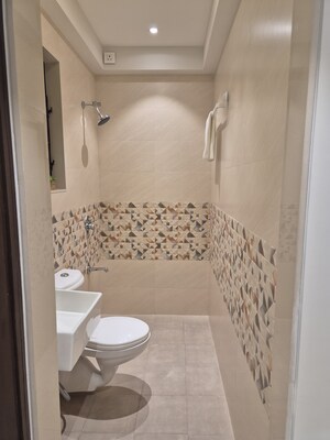 Bathroom in 1 BHK Apartment at Ajmera 78 Lake Town, Bhandup West – for Sale