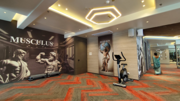 Gym in 2 BHK Apartment at Paradise Sai Symphony, Kharghar Sector 35i – for Rent