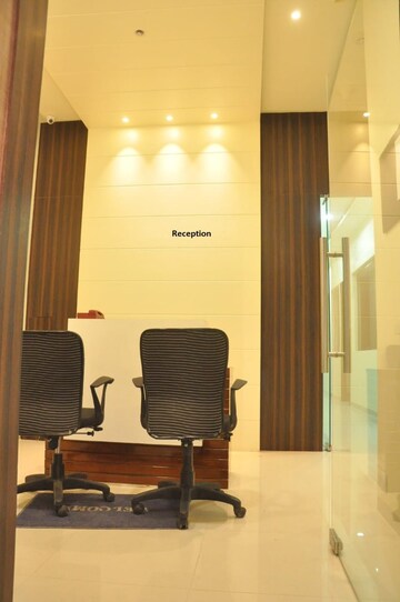 Bathroom in  Office Space at Lodha Supremus 2, Wagle Industrial Estate – for Rent