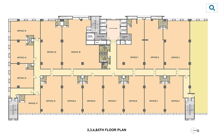 Floor Plan, lodha-supremus-2 Commercial Office Space 1092 Sq.Ft. In Wagle Industrial Estate Thane 8727535