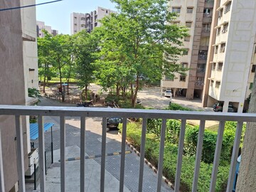 Balcony in 3 BHK Apartment at Panchsheel Sps Residency, Ahinsa Khand 2 – for Rent